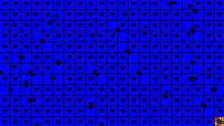 Heart Background Pattern Swap,  Shape Sequences | Geometric Random Walk, Black Hearts Navy Blue