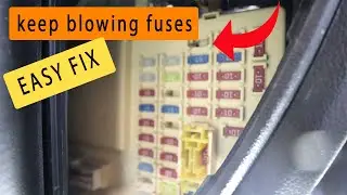 KIA Soul Keeps Blowing Door Lock Fuses EASY FIX