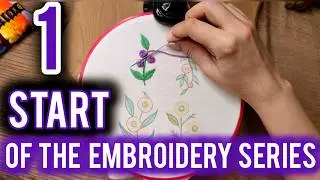 Embroidering Spider Web Roses on My Jacket