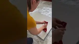 DIY textured canvas art! Whaddya think? Would you try it? 😍