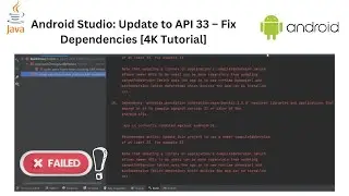 Error: Update this project to use a newer compileSdk of at least 34, for example 33 | Android Studio