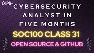Cybersecurity Career Prep 3 in 2025 - Open Source Projects, GitHub Fork Clone Commit Push Pull