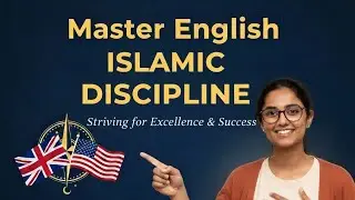 Day-3 learn English through discipline/A simple Islamic life lesson.