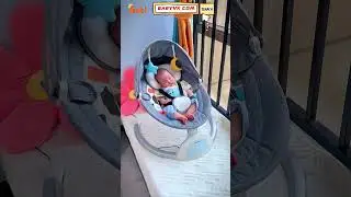Fed Up with Endless Rocking? Meet Our Remote Control Electric Portable Baby Swing!