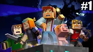 AN EPIC ADVENTURE! | MINECRAFT STORY MODE SEASON 1 #1