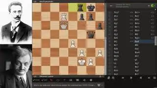 Lasker - Janowski. World Chess Championship 1910. Game 3