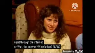 ESPN Bringing Every Game Home Through The Internet Advert (1980s)