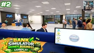 Bank Simulator Money Business 💰 | Android Gameplay walkthrough Part-2