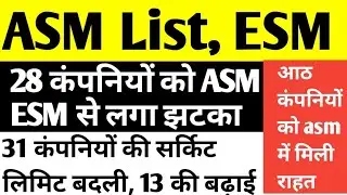 ASM List Update Today: Siemens Energy, Taneja Aerospace, Beryl Drugs, Sterlite Tech, Manksia Coated