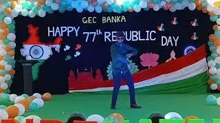 Senior's Dance On 77th Republic Day ❤️&zwj;🩹||Government Engineering College, Banka 