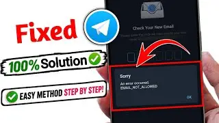 Fix Telegram Sorry 