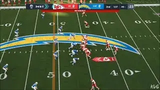 Madden NFL 21 - Los Angeles Chargers vs Kansas City Chiefs - Gameplay (Xbox One X HD) [1080p60FPS]