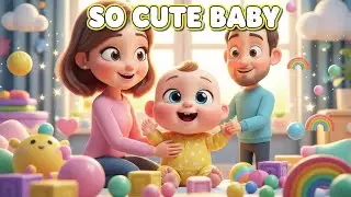 Happy Baby Song 👶💖 | Cute Nursery Rhymes for Babies & Toddlers | Learning Colors & Fun