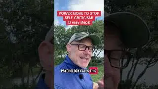 POWER MOVE TO STOP SELFCRITICISM 3 easy steps #Manifestation #LawOfAttraction #Magic