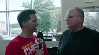 Andy Reid One-on-One on Move-In Day at Chiefs Training Camp