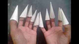 How To Make a Paper finger cap so Very Easy