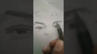 portrait tutorial, drawing 🎨 art #art #drawing #pencildrawing #portrait #artdrawing #sketch