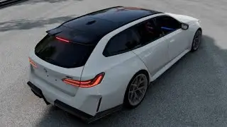PURE ADRENALINE! 900HP BMW M5 G90 Wagon Weaving in Traffic 🚀 | BeamNG.drive