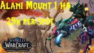 Multi-box guide to farm your Alani Mount in under 1 Hour