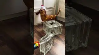 🤎DIY Glastisch Part 1🤎 #diy #deko #foryou #shortvideo #tiktok #f&uuml;rdich #christmas #reels #dackel