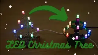 3D PCB LED Christmas Tree | ESP8266 | APA106