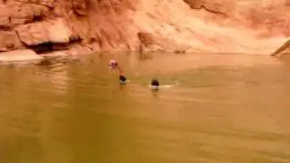 السباحه في قلتة الجدعاء - حصاة قحطان