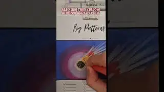 💫 PATTERN TIME 🖌️ How to draw a comet ☄️  I mostly use the Ohuhu and Copic Marker