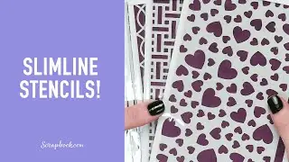Slimline and Safari Stencils! | Creative Expressions