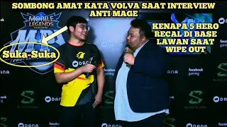 HIGHLIGHT GENFLIX AEROWOLF VS ONIC ESPORTS!! KOCAKNYA ANTI MAGE SAAT DI INTERVIEW VOLVA - MLBB