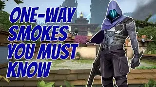 VALORANT OMEN HAVEN - ONE-WAY SMOKE GUIDE - TIPS AND TRICKS