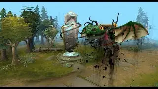 Dota 2 Unusual Prismatic Drake - Cursed Essence Cursed Black