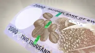Security features of the new FRW 2000 banknote.