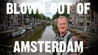 Massive crosswinds blow my GS Adventure north of Amsterdam | The European mini-tour continues | Ep 3