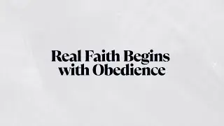 Real Faith Begins with Obedience | Pastor Timothy Yi | 12.28.2025