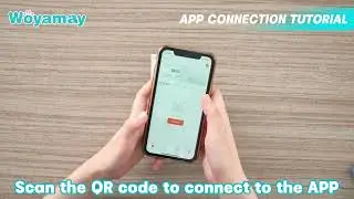 Woyamay GPS Pet Tracker: Effortless App Connection - Scan QR Code Pet Owners' Guide