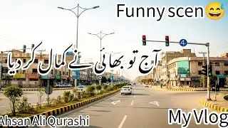 Street Food Ka Mazaydaar Vlog  Cartoon Style Awaaz Wala Samosa Seller Vloge Ahsan Ali Qurashi Samosa