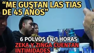 KINGTEKA CONFIESA FETICHE CON SEÑORAS DE 45 AÑOS😨​😂  ZEKA Y ZINGA CUENTAN SUS INTIMIDADES🥵​🔥​