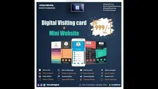 DIGITAL VISITING CARD II MINI WEBSITE