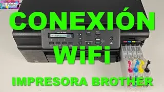 CONECTAR IMPRESORA BROTHER A UNA RED WIFI DCP-J132W