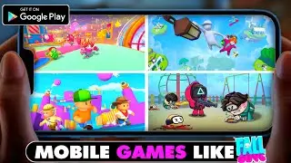 Top 10 Addictive Mobile Games Like Fall Guys -  Mobile Games Similar to Fall Guys - GTA Hindi