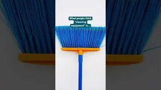 We make CLEANING EQUIPMENT, not 