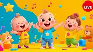 🎵 Canciones Infantiles Educativas en Espa&ntilde;ol 🇺🇸 LIVE | Kids Nursery Rhymes Mix para Beb&eacute;s y Ni&ntilde;os