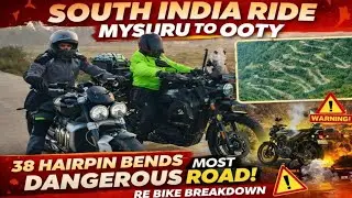 Yezdi Adventure 2025 vs 38 Hairpins | Tamil Nadu Most Dangerous Road | Royal Enfield Bike Breakdown