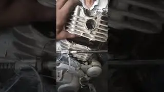 Bajaj Pulsar 150 Engine dismantling / #pulsar #sportbike #bajaj #engine #head #cylinder #viral
