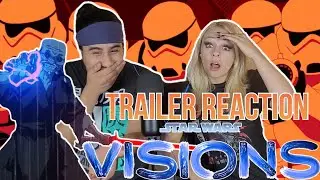 Star Wars: Visions - Official Trailer Reaction!!
