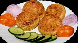 Shami Kabab Recipe - Chicken Shami Kabab by Kitchen With Amna