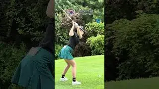 모델핏 여신스윙 🖤💚🤩 [7s] #유효주