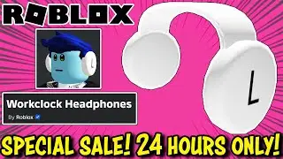 WORKCLOCK HEADPHONES BLACK FRIDAY SALE on Roblox - 24 Hours ONLY!