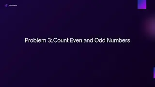 Crack Coding Interviews In Malayalam  | Count Even & Odd Numbers in a List | JishnuGeeks