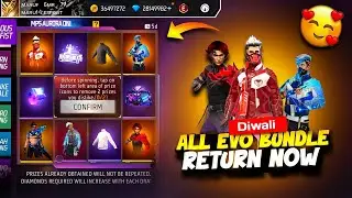 All Evo Bundle Return Confirm Update 😱 Free Fire Evo Bundle Return 🤯 New Event Ff || Ff New Events